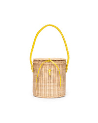 Borsa secchiello in midollino