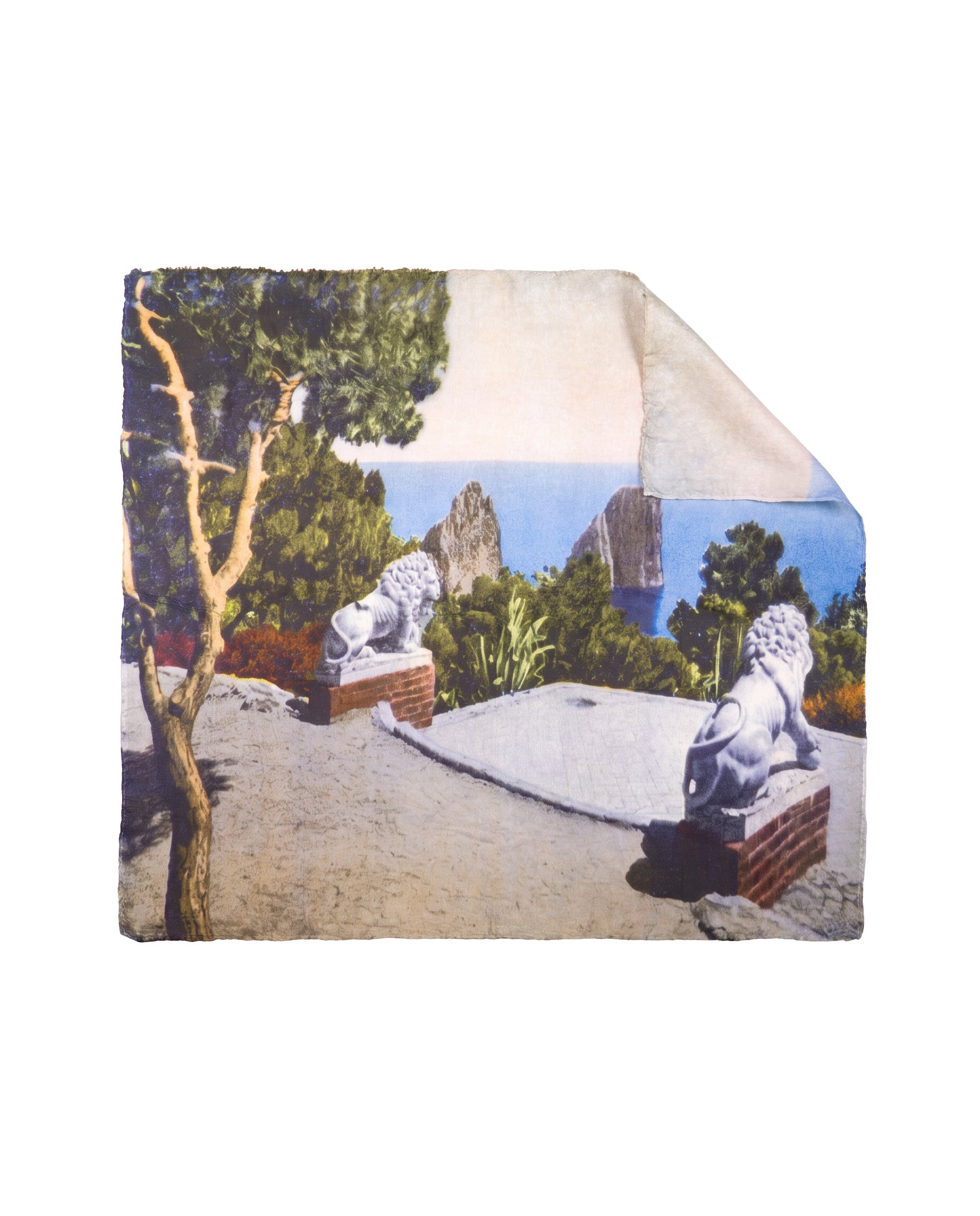 Sciarpa unisex cartolina di Capri