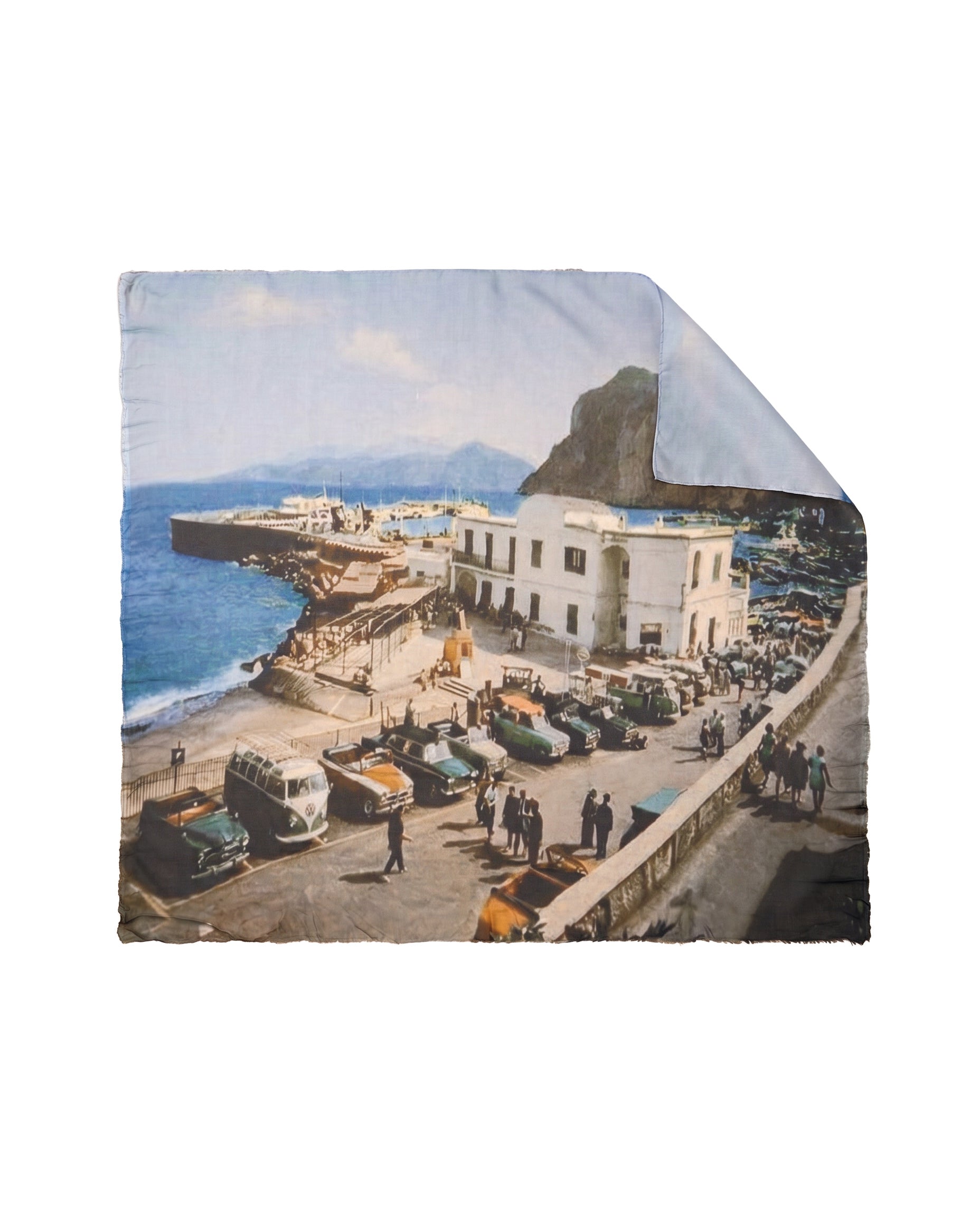 Sciarpa in cashmere e modal taxi di Capri