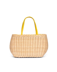 Borsa da spiaggia in midollino
