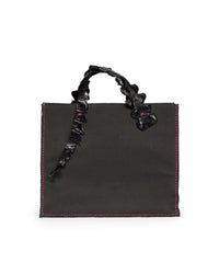 Borsa canvas nera