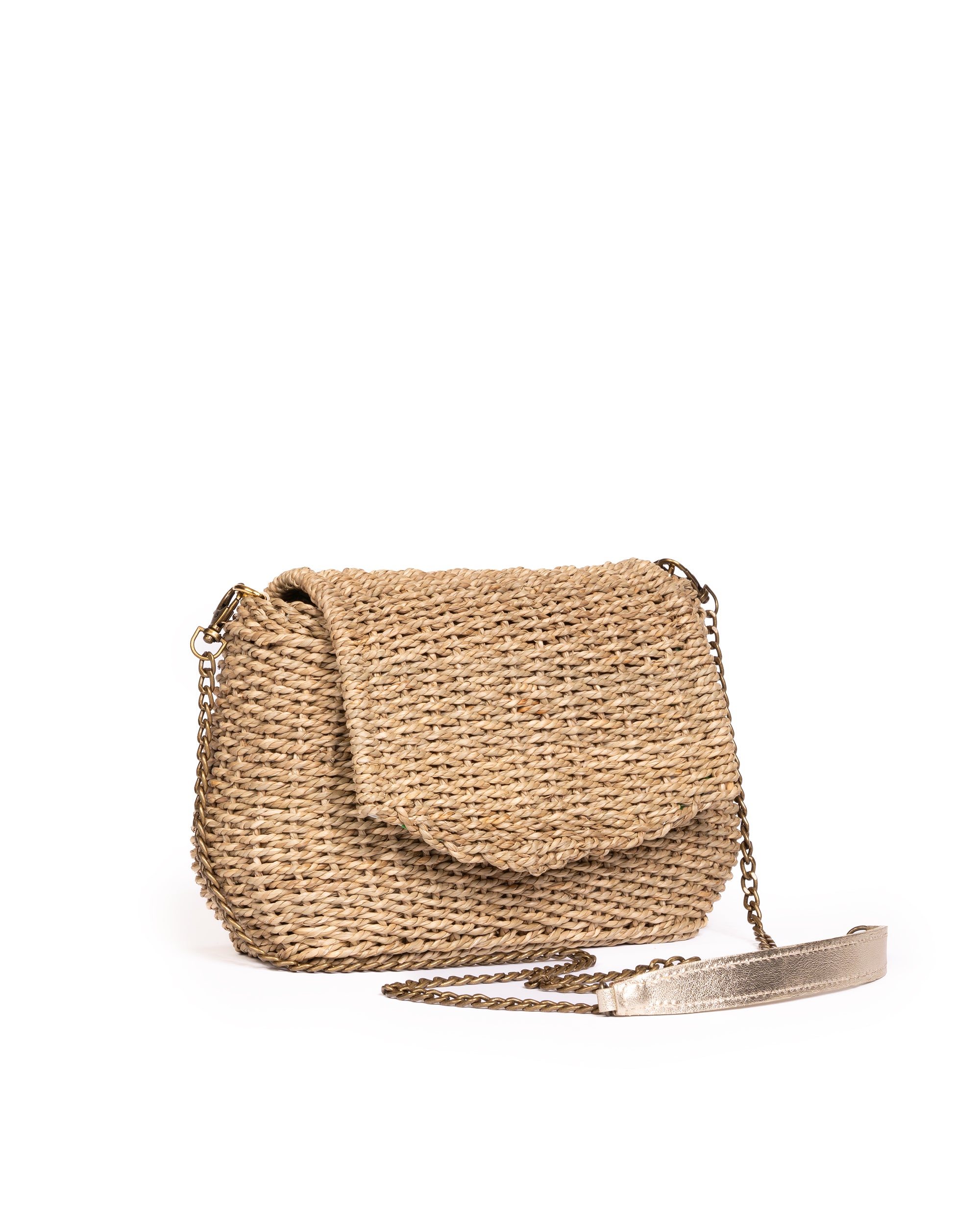 Borsa Intrecciata a Mano Corda