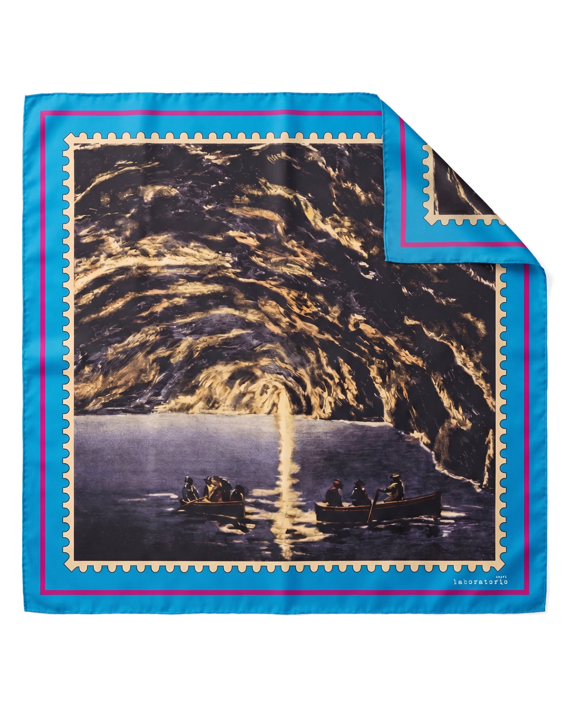 Foulard in seta Grotta Azzurra
