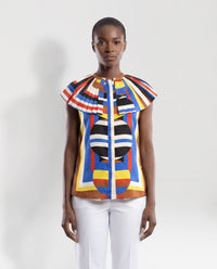 Camicia maxi colletto