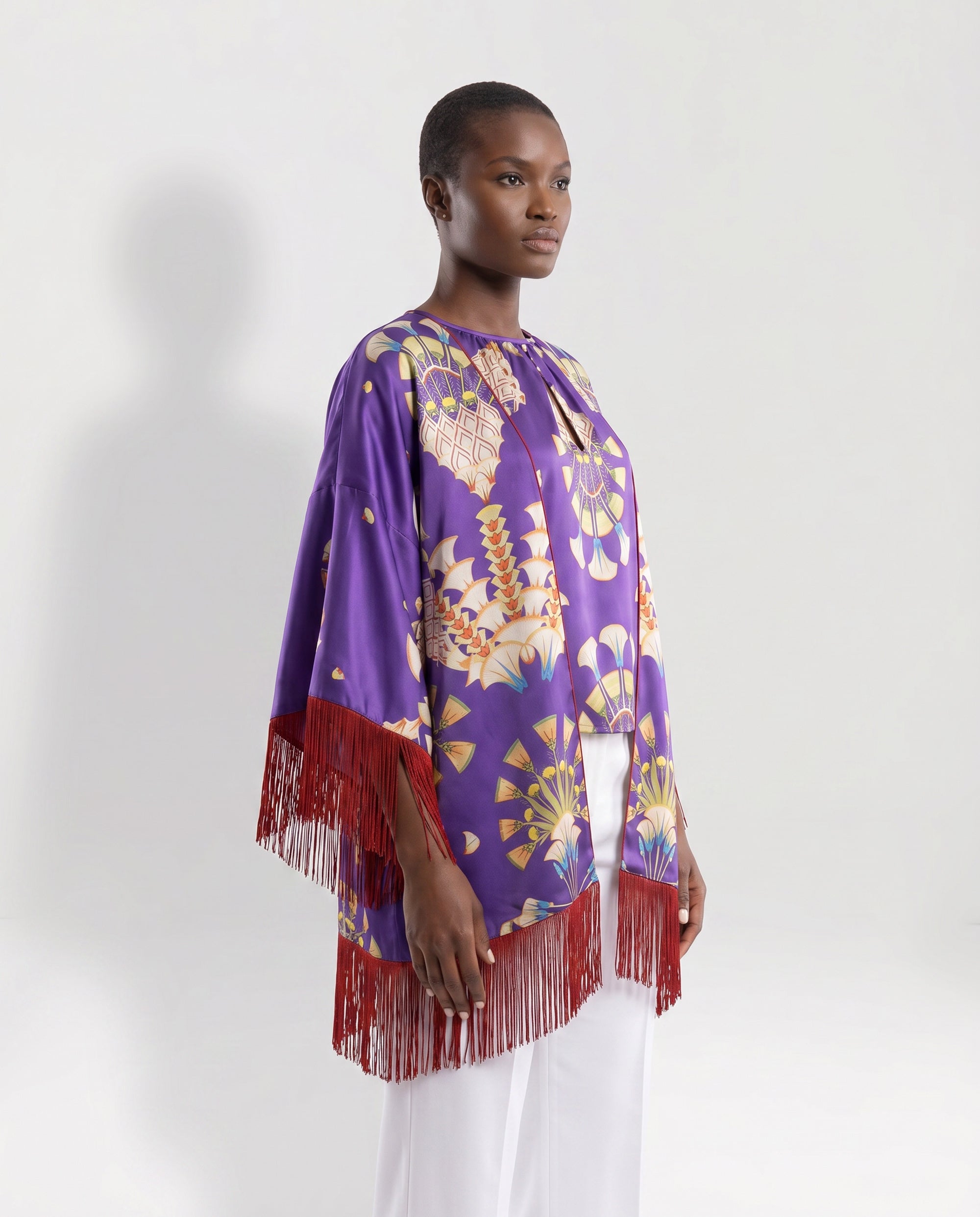 Giacchina kimono sartoriale double-face