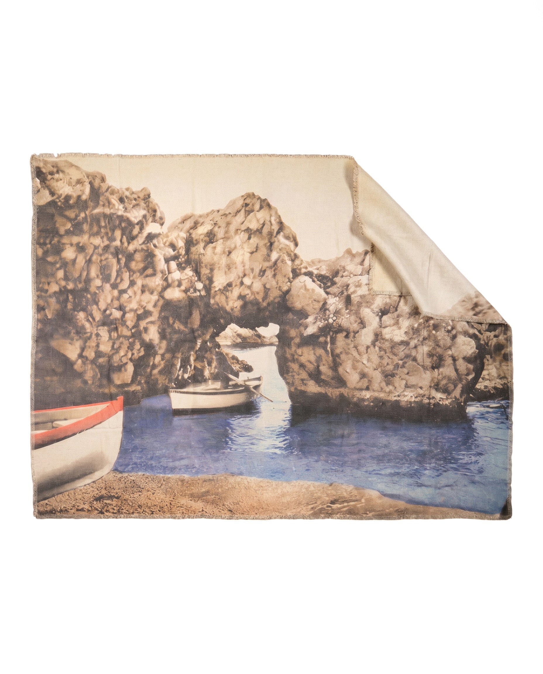 Plaid lana e cashmere Arco delle Sirene
